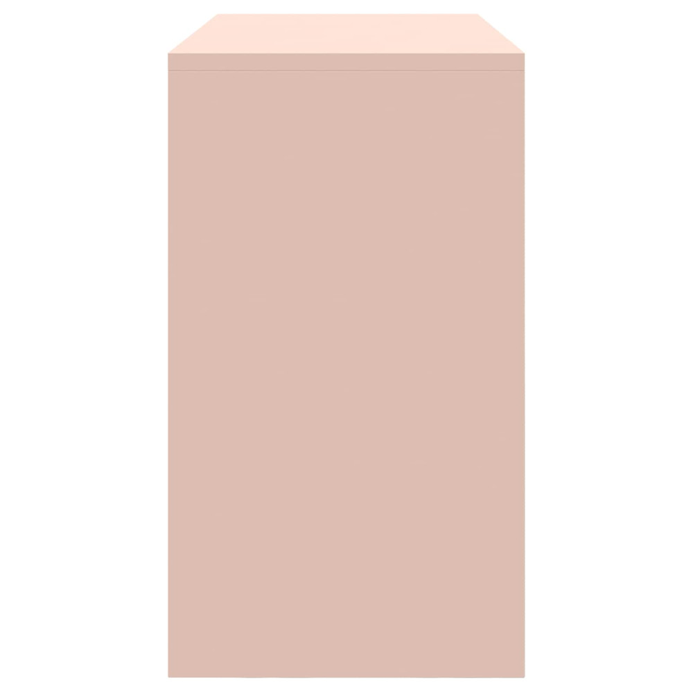 Produktbild för Förvaringsskåp Rosa 90 x 40 x 70 cm Stål
