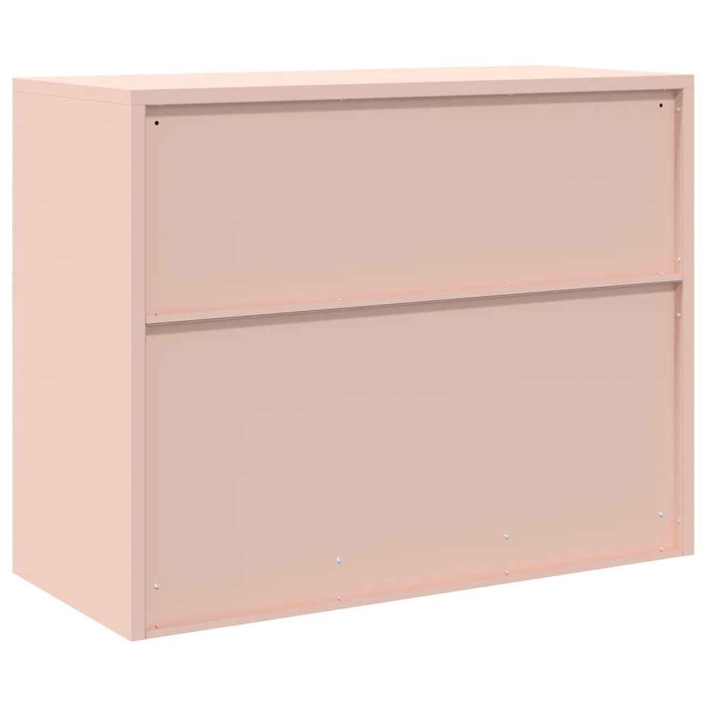 Produktbild för Förvaringsskåp Rosa 90 x 40 x 70 cm Stål