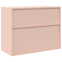 Produktbild för Förvaringsskåp Rosa 90 x 40 x 70 cm Stål
