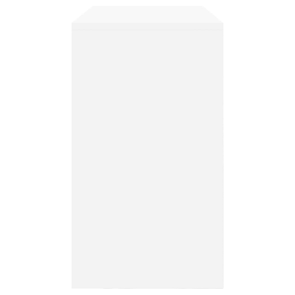 Produktbild för Förvaringsskåp Vit 90 x 40 x 70 cm Stål