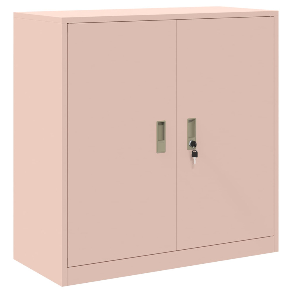 Produktbild för Förvaringsskåp Rosa 90 x 40 x 90 cm Stål