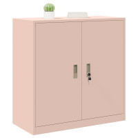 Produktbild för Förvaringsskåp Rosa 90 x 40 x 90 cm Stål