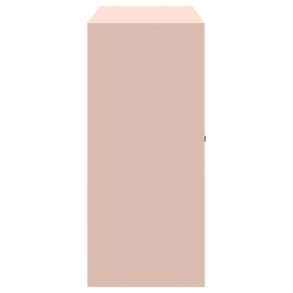 Produktbild för Förvaringsskåp Rosa 90 x 40 x 90 cm Stål