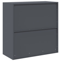 Produktbild för Förvaringsskåp Antracit 90 x 40 x 90 cm Stål