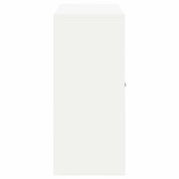 Produktbild för Förvaringsskåp Vit 90 x 40 x 90 cm Stål