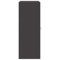 Produktbild för Förvaringsskåp Svart 90 x 40 x 105 cm Stål