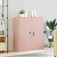 Produktbild för Förvaringsskåp Rosa 90 x 40 x 105 cm Stål