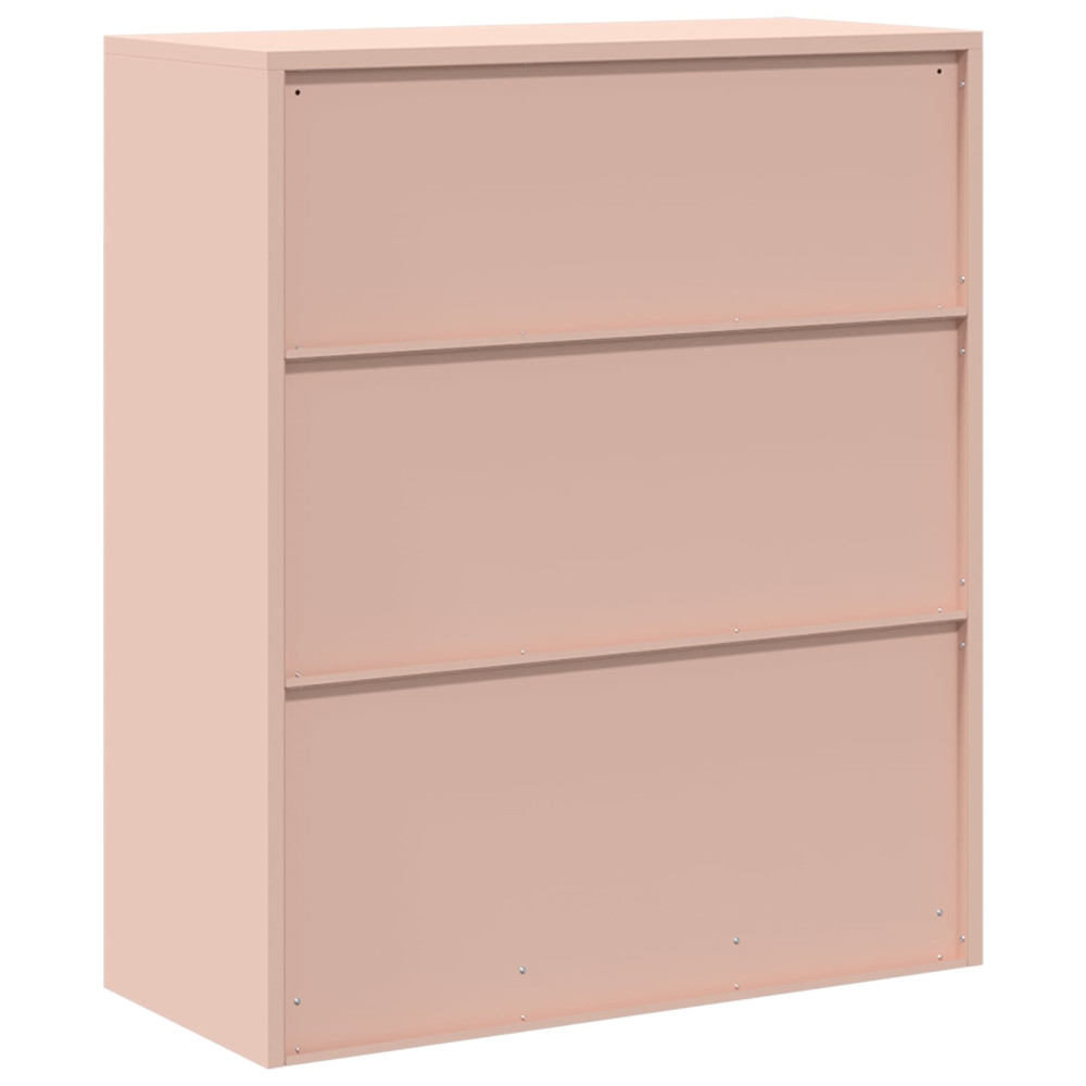 Produktbild för Förvaringsskåp Rosa 90 x 40 x 105 cm Stål