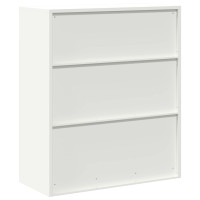 Produktbild för Förvaringsskåp Vit 90 x 40 x 105 cm Stål