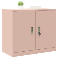 Produktbild för Förvaringsskåp Rosa 80 x 40 x 70 cm Stål