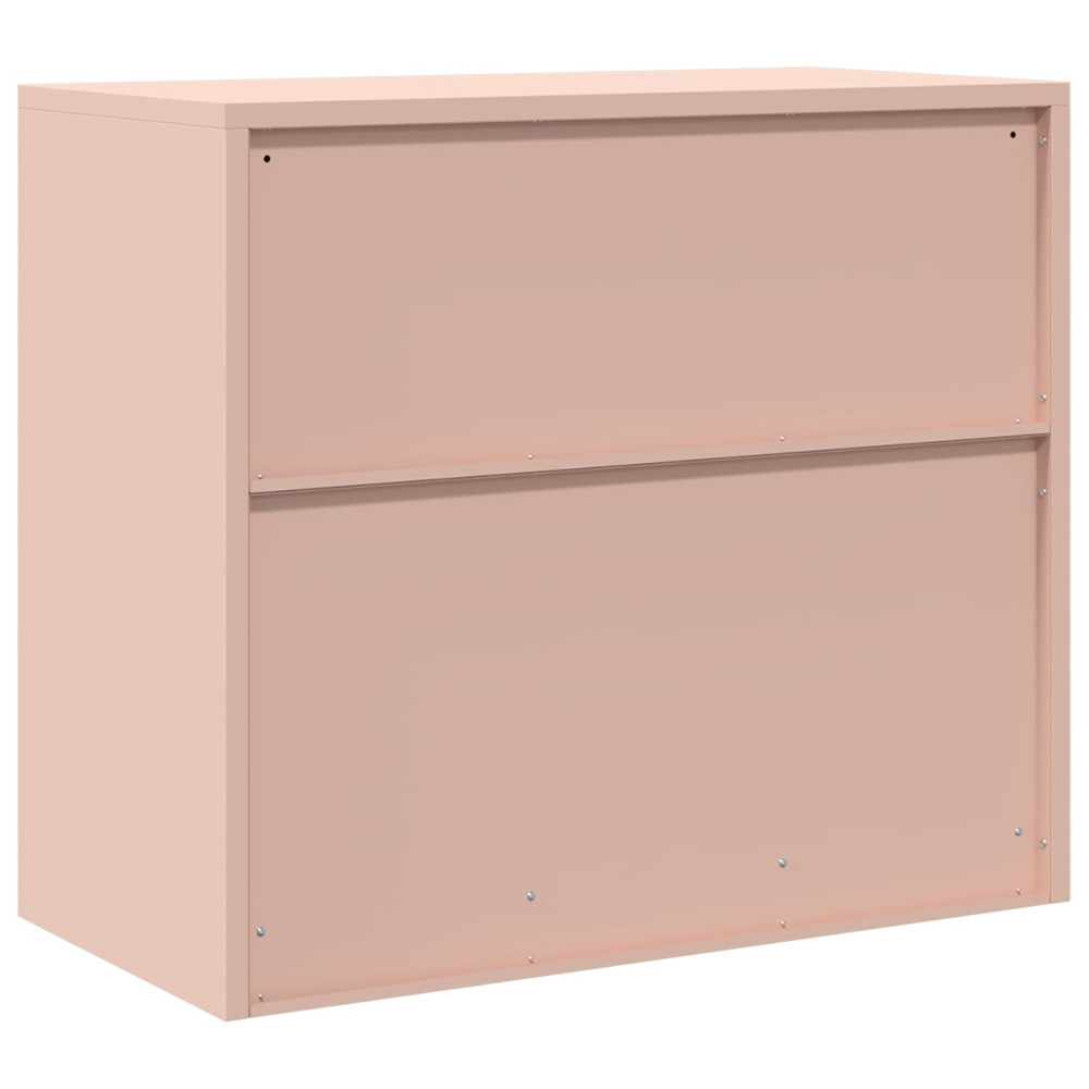 Produktbild för Förvaringsskåp Rosa 80 x 40 x 70 cm Stål