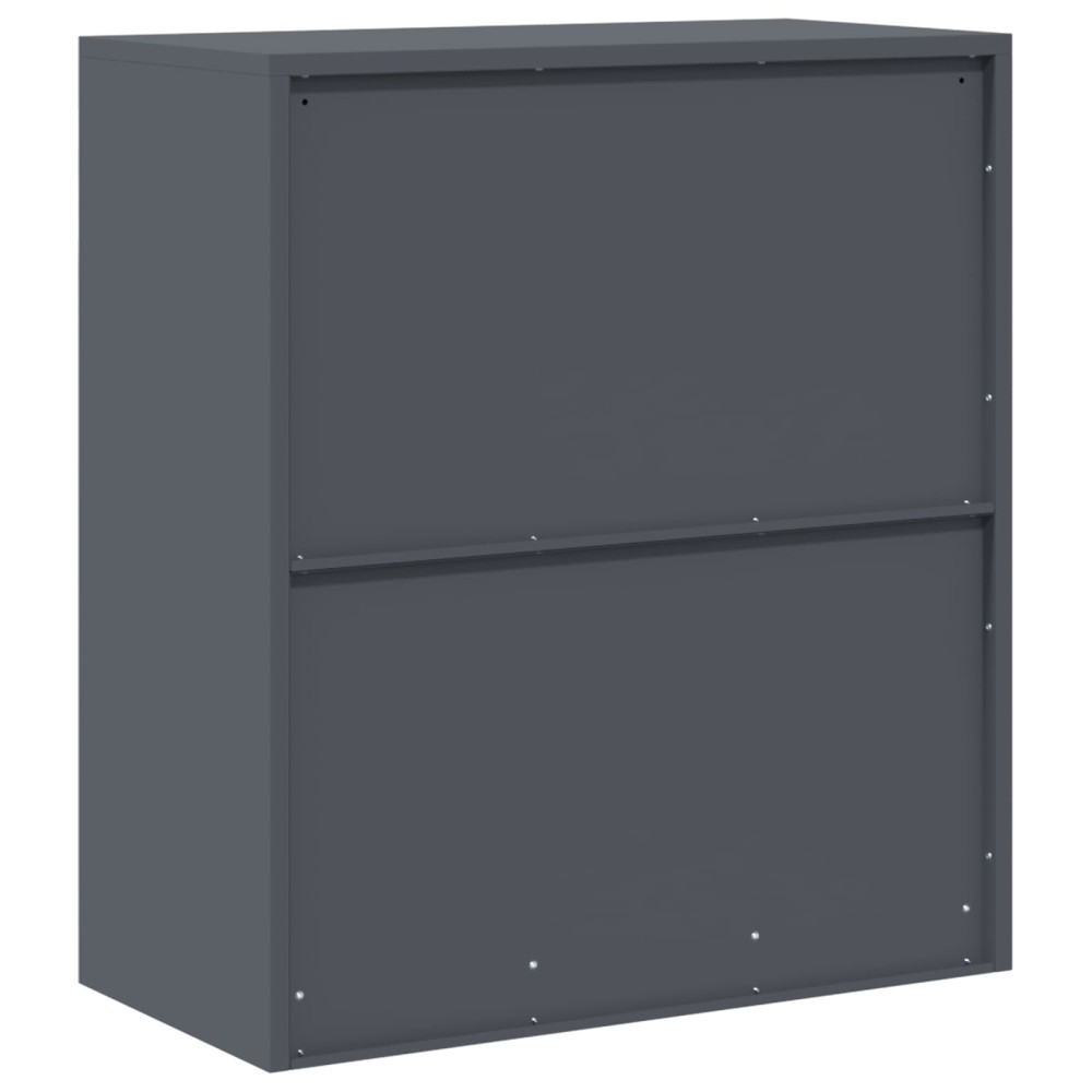 Produktbild för Förvaringsskåp Antracit 80 x 40 x 90 cm Stål