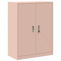 Produktbild för Förvaringsskåp Rosa 80 x 40 x 105 cm Stål