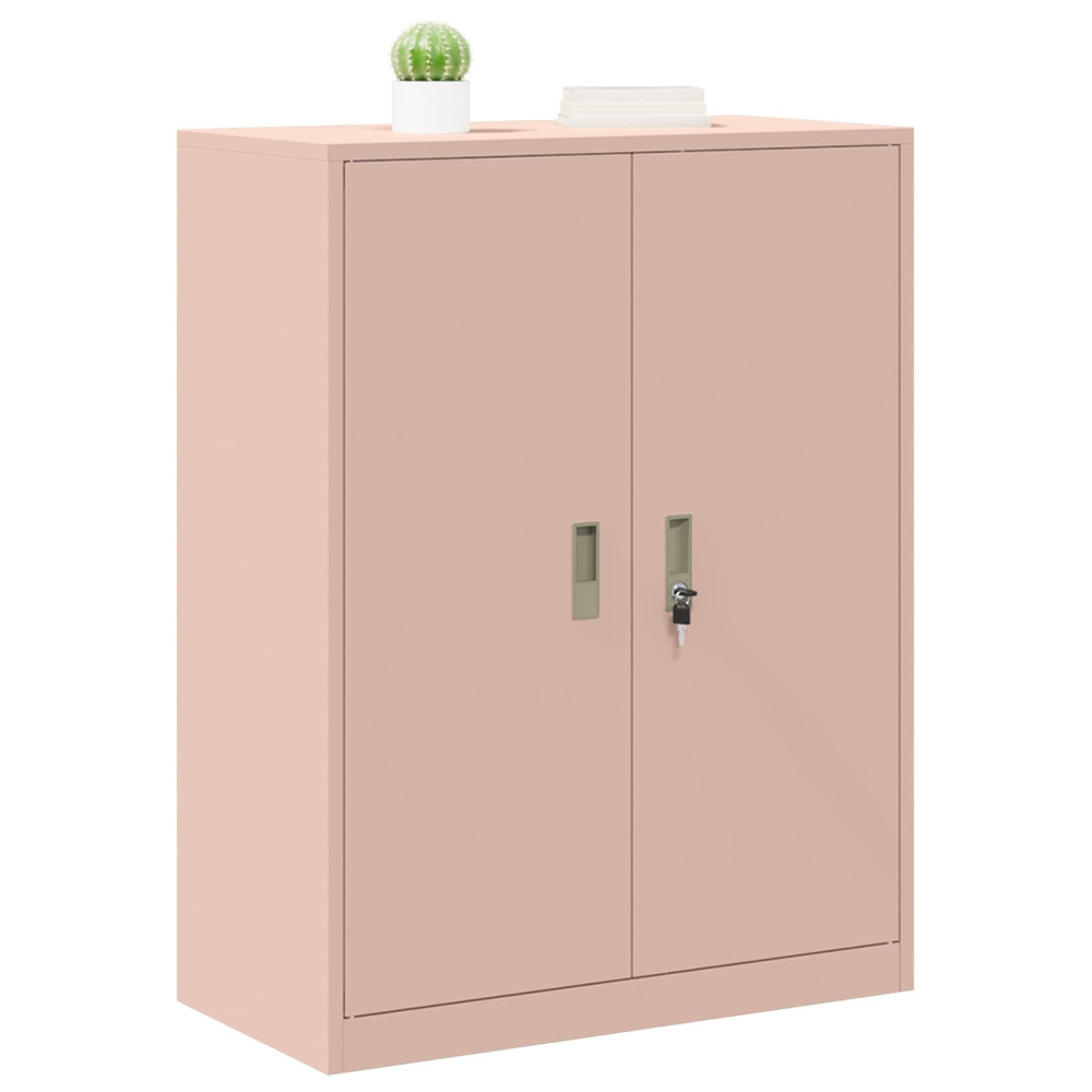 Produktbild för Förvaringsskåp Rosa 80 x 40 x 105 cm Stål