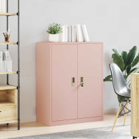 Produktbild för Förvaringsskåp Rosa 80 x 40 x 105 cm Stål