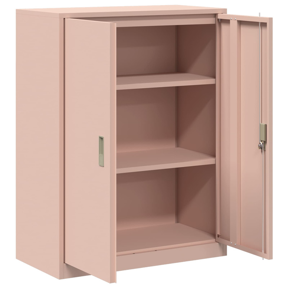 Produktbild för Förvaringsskåp Rosa 80 x 40 x 105 cm Stål