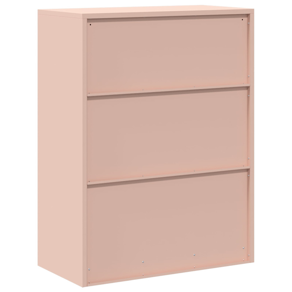 Produktbild för Förvaringsskåp Rosa 80 x 40 x 105 cm Stål