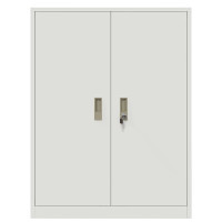 Produktbild för Förvaringsskåp Vit 80 x 40 x 105 cm Stål