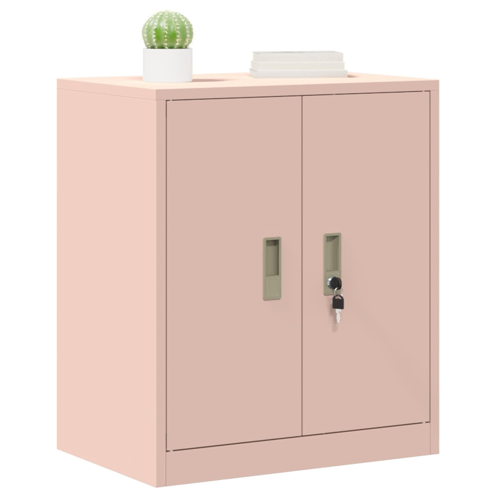 Produktbild för Förvaringsskåp Rosa 60 x 40 x 70 cm Stål