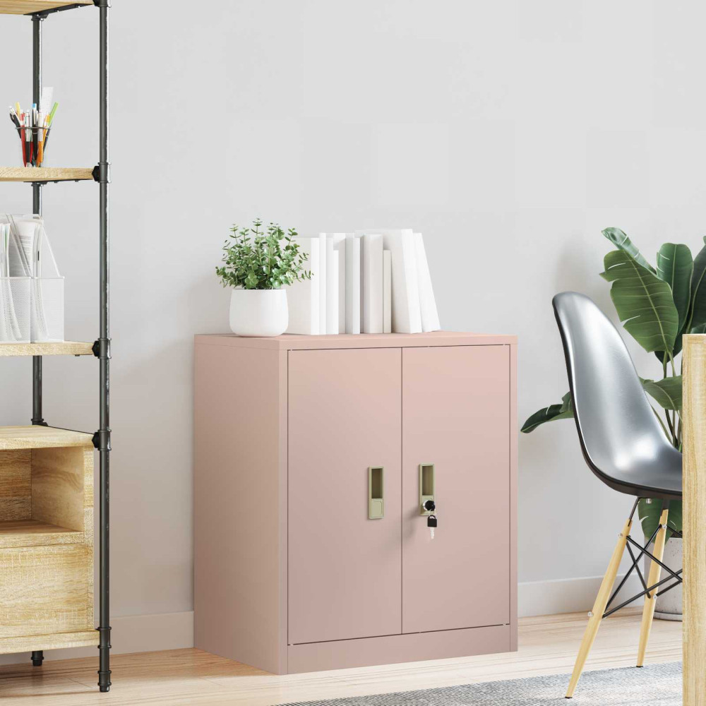Produktbild för Förvaringsskåp Rosa 60 x 40 x 70 cm Stål