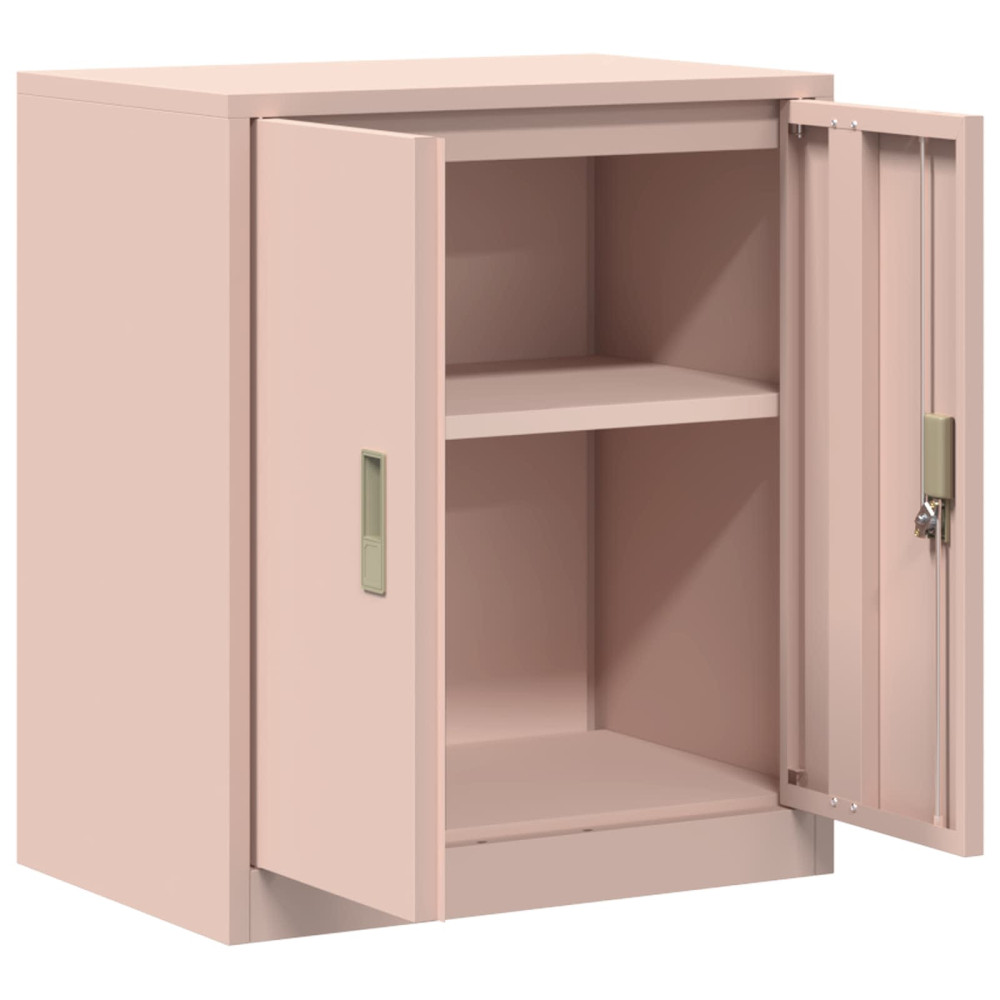 Produktbild för Förvaringsskåp Rosa 60 x 40 x 70 cm Stål