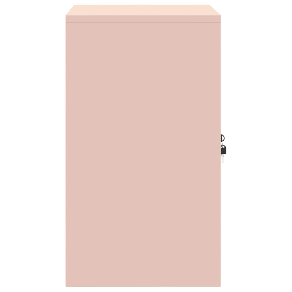 Produktbild för Förvaringsskåp Rosa 60 x 40 x 70 cm Stål