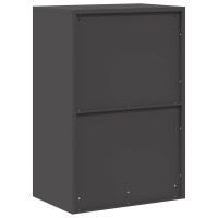 Produktbild för Förvaringsskåp Svart 60 x 40 x 90 cm Stål
