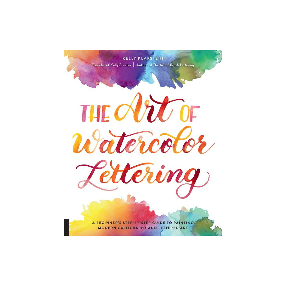 Produktbild för The Art of Watercolor Lettering A Beginner's Step-by-Step Gu (häftad, eng)