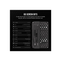 Produktbild för CORSAIR PC DIY Precision Toolkit - skruvmejsel med bituppsättning - 67 delar