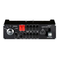 Produktbild för Logitech Flight Switch Panel - instrumentpanel till flygsimulator - kabelansluten