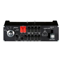 Produktbild för Logitech Flight Switch Panel - instrumentpanel till flygsimulator - kabelansluten