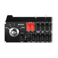 Produktbild för Logitech Flight Switch Panel - instrumentpanel till flygsimulator - kabelansluten