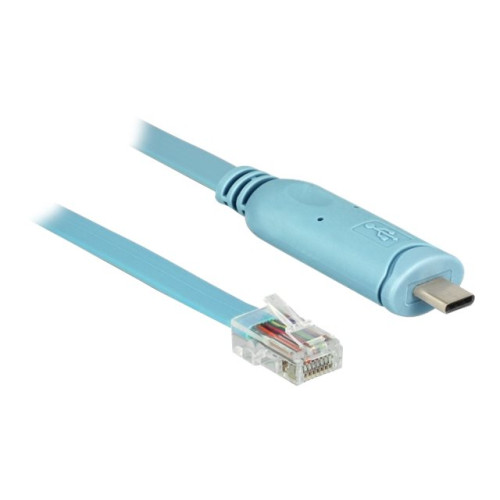 DeLOCK Delock seriell kabel - 3 m - blå