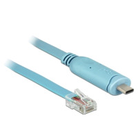 Produktbild för Delock seriell kabel - 3 m - blå