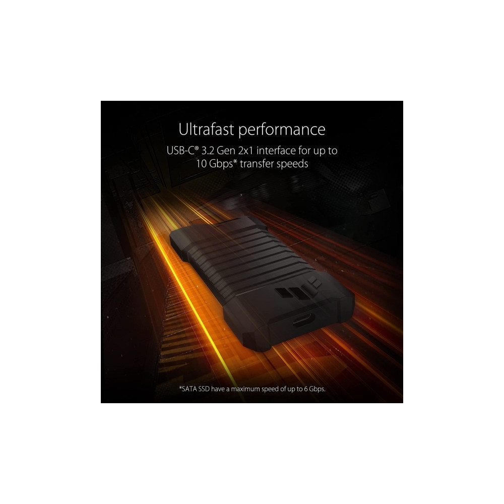 Produktbild för ASUS TUF Gaming A1 - förvaringslåda - M.2 NVMe Card - USB 3.2 (Gen 2)