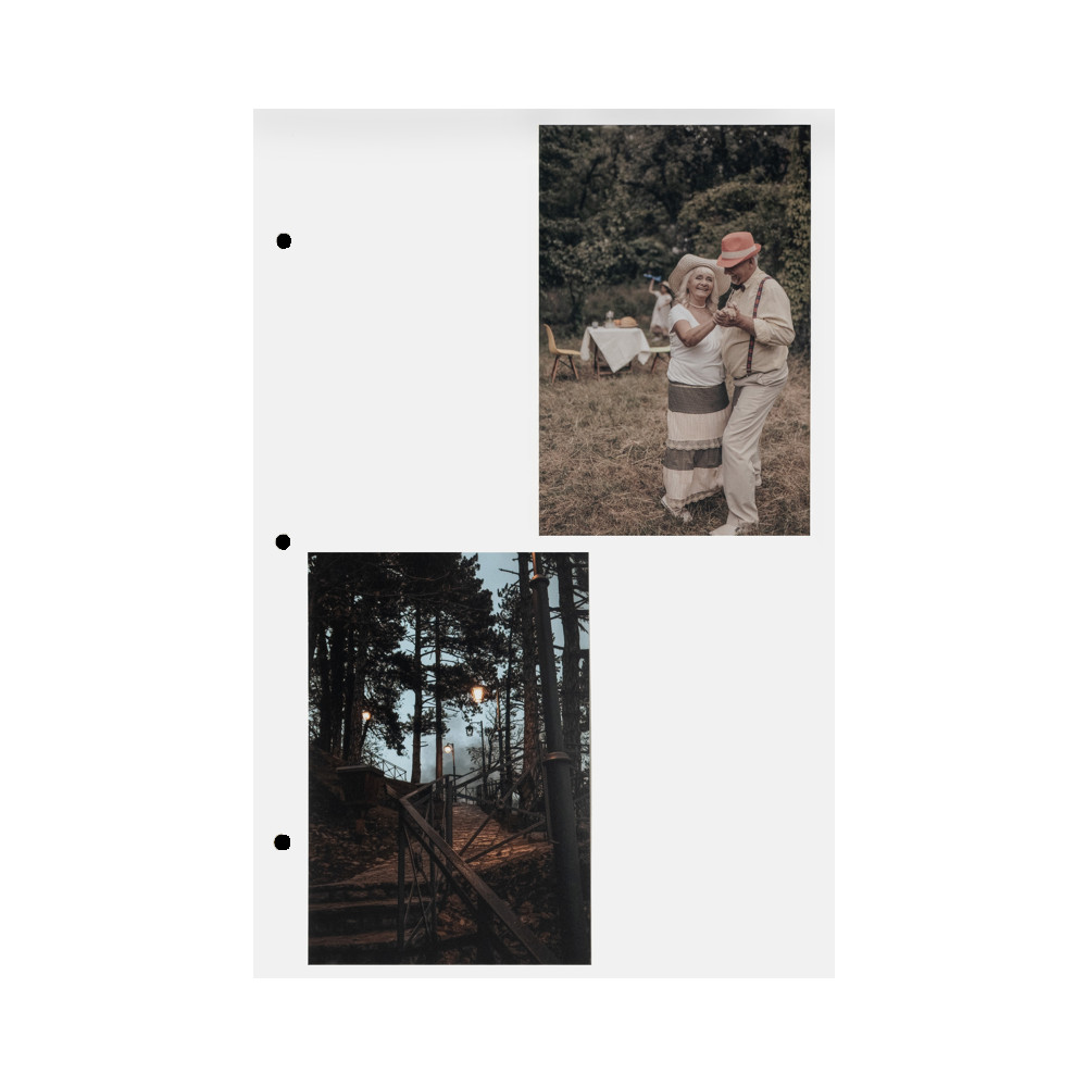 Produktbild för Focus Coffee Table Refillsheets Carton white for 27x35cm