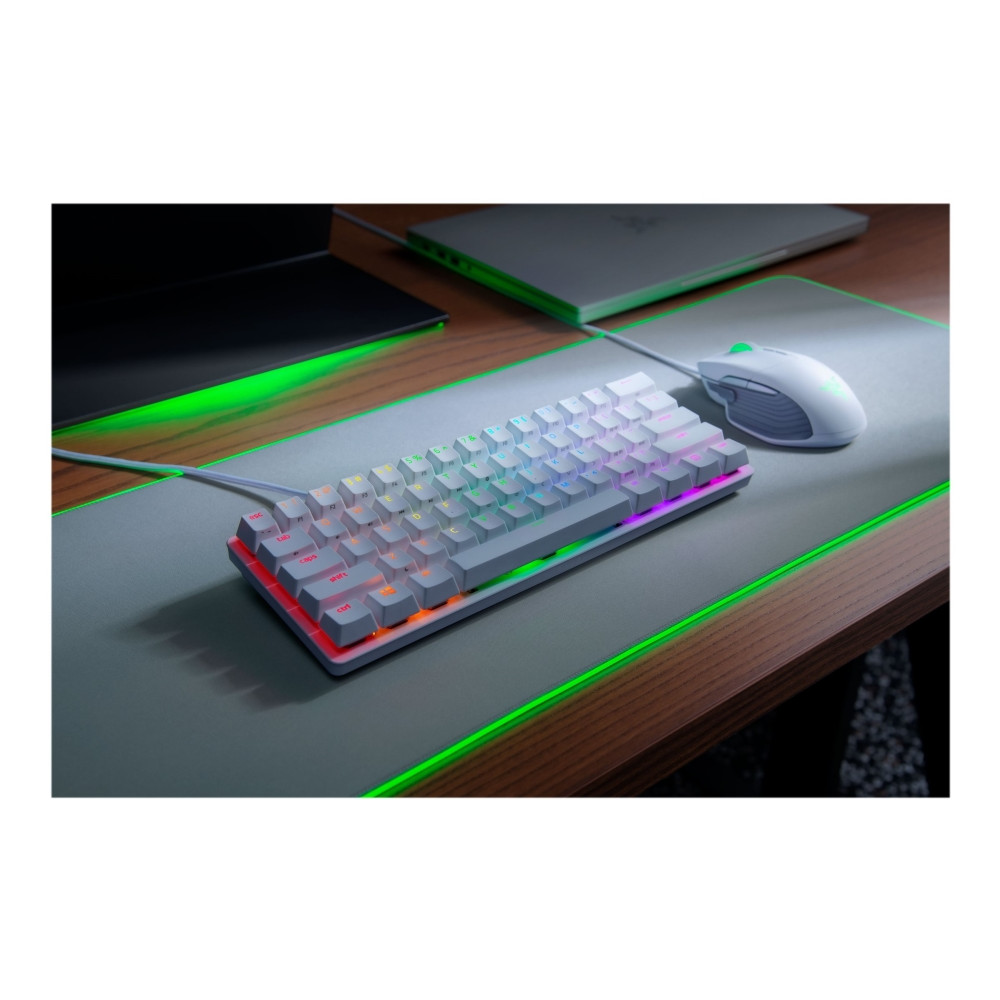 Produktbild för Razer Huntsman Mini - tangentbord - amerikansk - kvicksilver Inmatningsenhet