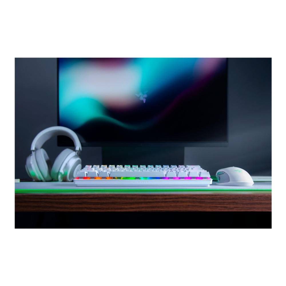 Produktbild för Razer Huntsman Mini - tangentbord - amerikansk - kvicksilver Inmatningsenhet