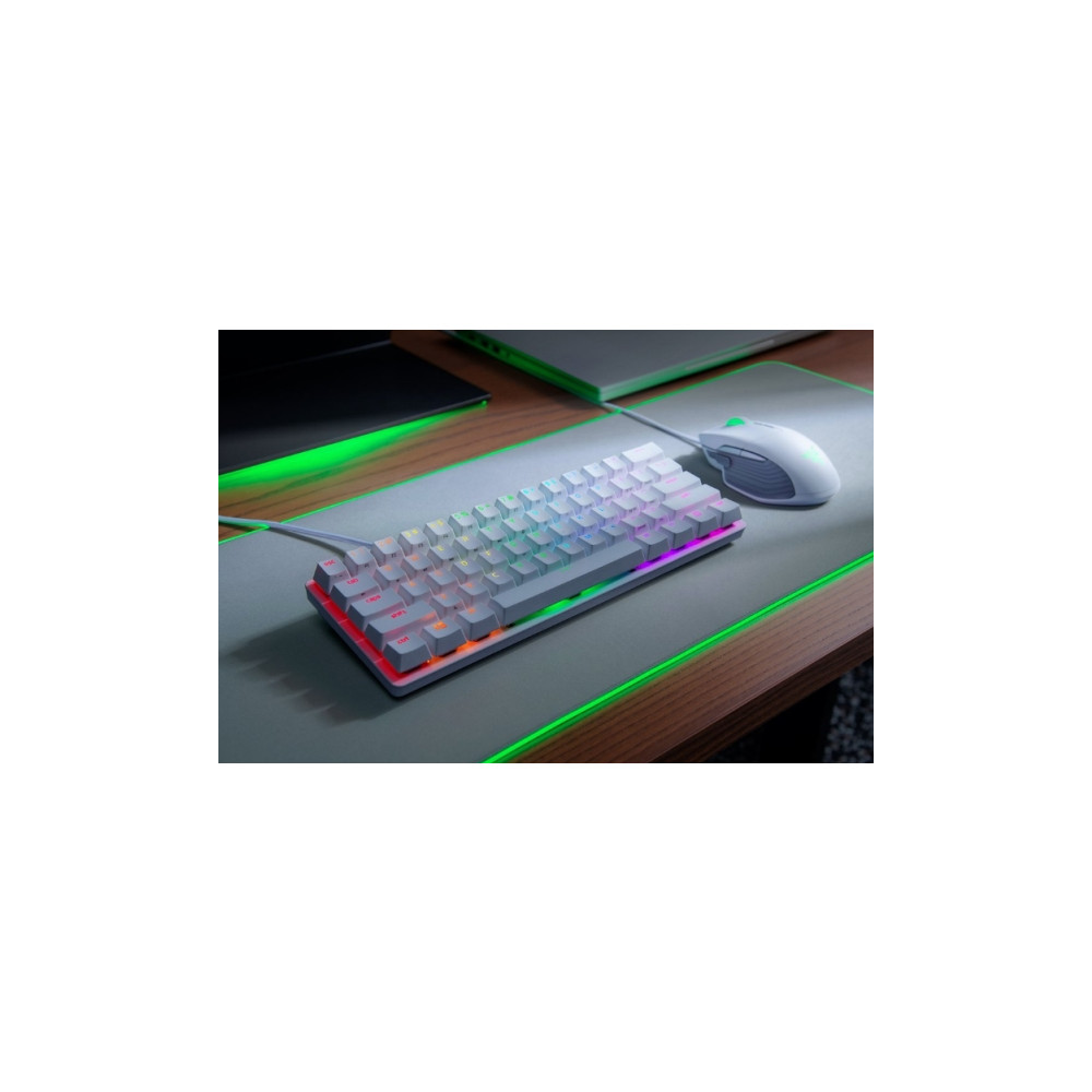 Produktbild för Razer Huntsman Mini - tangentbord - amerikansk - kvicksilver Inmatningsenhet