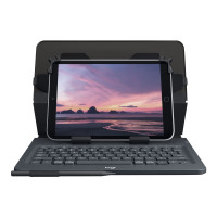 Produktbild för Logitech Universal Folio for 9-10 inch Tablets - tangentbord och foliefodral - Nordisk Inmatningsenhet