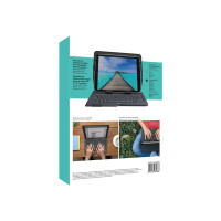 Produktbild för Logitech Universal Folio for 9-10 inch Tablets - tangentbord och foliefodral - Nordisk Inmatningsenhet