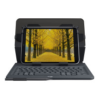 Produktbild för Logitech Universal Folio for 9-10 inch Tablets - tangentbord och foliefodral - Nordisk Inmatningsenhet