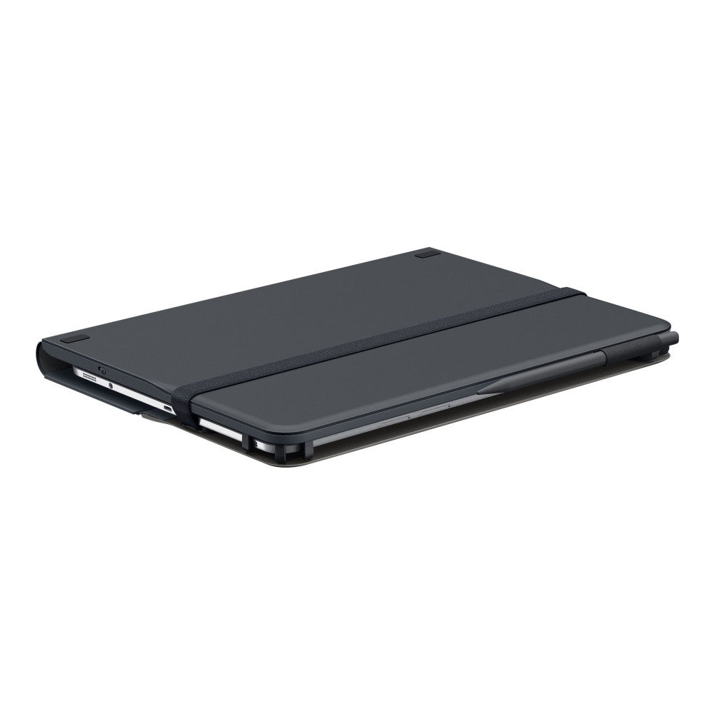 Produktbild för Logitech Universal Folio for 9-10 inch Tablets - tangentbord och foliefodral - Nordisk Inmatningsenhet