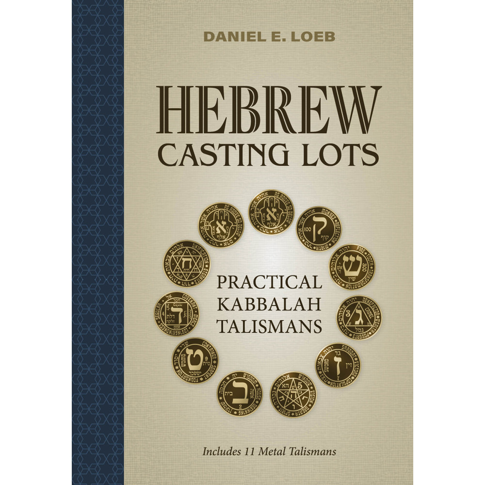 Produktbild för Hebrew Casting Lots: Practical Kabbalah Talismans (Book and Talisman Set) (inbunden, eng)