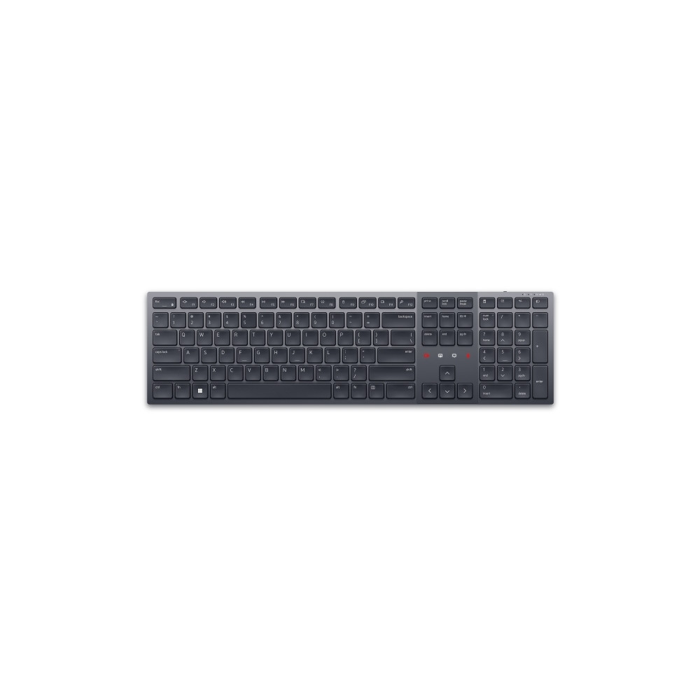 Produktbild för Dell Pro Premium Collaboration KB900 - tangentbord - samarbete - QWERTY - USA, internationellt - grafit Inmatningsenhet