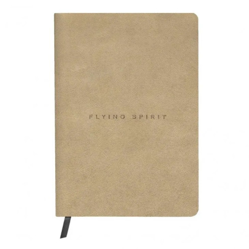Clairefontaine Flying Spirit läderanteckningsbok A5, 14,8x21 cm, linjerat,...