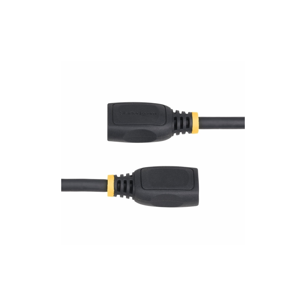 Produktbild för StarTech.com 3.3ft HDMI 2.0 Extension Cable, 4K 60Hz, M/F - HDMI-förlängningskabel - 1 m