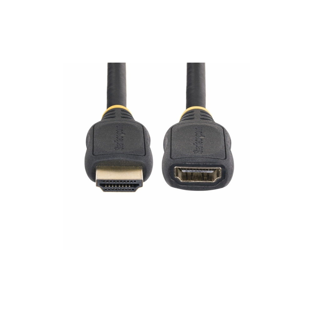 Produktbild för StarTech.com 3.3ft HDMI 2.0 Extension Cable, 4K 60Hz, M/F - HDMI-förlängningskabel - 1 m