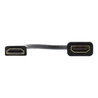 Produktbild för DELTACO HDMI-1088 - HDMI-förlängningskabel med Ethernet - 10 cm