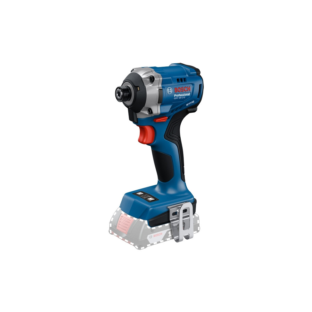 Produktbild för Bosch GDR 18V-215 Professional, Mutterdragare, Pistolhandtag...